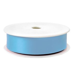 Nastro doppio raso - 25mmx25mt - azzurro 70 - Brizzolari - immagine 1