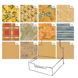 Carta regalo - kraft - Natura - 70 x 100 cm - Rex Sadoch - scatola 100 fogli - immagine 1