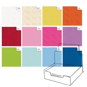 Carta regalo - kraft - Light - 70 x 100 cm - Rex Sadoch - scatola 100 fogli - immagine 1