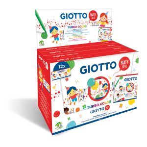 Set 12 astucci da 6 pennarelli - turbo color party gifts - Giotto - immagine 1