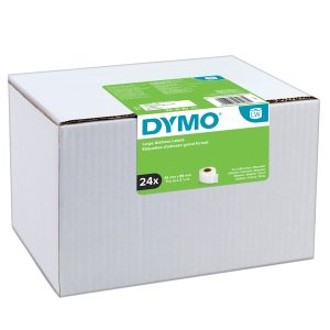 Rotolo etichette indirizzi estesi - 36 x 89 mm - bianco - 260 etichette / rotolo - Dymo LW - value pack 24 pezzi - immagine 1