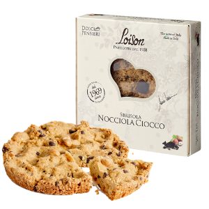 Torta sbrisola nocciola ciocco - 200 gr - Loison - immagine 1