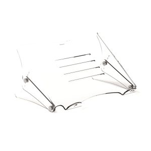 Supporto notebook Clarity - 35x27x13,4-20,4cm - Fellowes - immagine 1