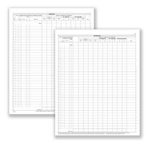 Registro carico/scarico oli minerali - 49 pagine - 31 x 24,5 cm - DU1366A0000 - Data Ufficio - immagine 2