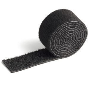 Mix Nastro fermacavi Cavoline a strappo - 100 x 2 cm - nero - Durable - immagine 1