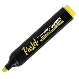 Evidenziatore Tratto Video pastel  - punta a scalpello - tratto da 1,0mm-5,0mm - giallo limone - Tratto - immagine 1