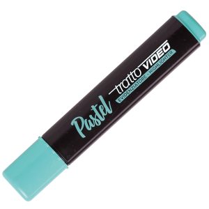 Evidenziatore Tratto Video pastel  - punta a scalpello - tratto da 1,0mm-5,0mm - verde menta - Tratto - immagine 3