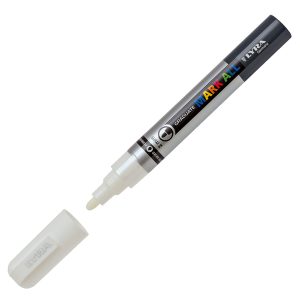 Marcatore a base d'acqua Graduate Mark All  - punta tonda 2mm - bianco - Lyra - immagine 1