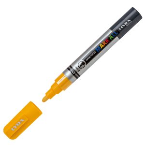Marcatore a base d'acqua Graduate Mark All  - punta tonda 2mm - giallo - Lyra - immagine 1