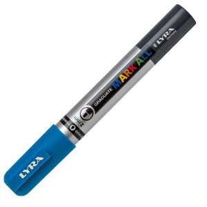 Marcatore a base d'acqua Graduate Mark All  - punta tonda 2mm - azzurro - Lyra - immagine 2