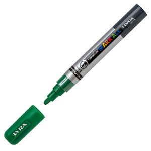 Marcatore a base d'acqua Graduate Mark All  - punta tonda 2mm - verde prato - Lyra - immagine 1