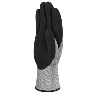 Guanti Venicut F Xtrem Cut - antitaglio - taglia 08 - grigio/nero - Deltaplus - immagine 3
