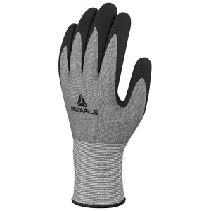 Guanti Venicut F Xtrem Cut - antitaglio - taglia 10 - grigio/nero - Deltaplus - immagine 2