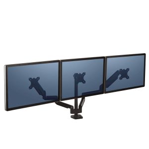 Braccio portamonitor triplo Platinum Series - Fellowes - immagine 1