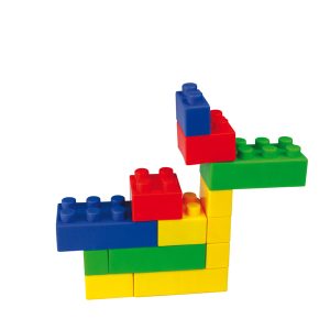 Mattoncini Micro da costruzione - in ABS - colori assortiti - CWR - bauletto da 350 pezzi - immagine 3