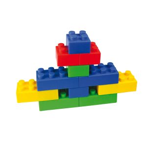 Mattoncini Micro da costruzione - in ABS - colori assortiti - CWR - bauletto da 350 pezzi - immagine 4