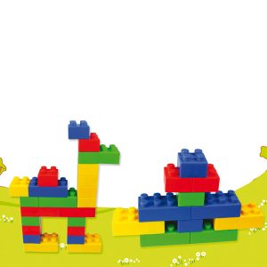 Mattoncini Micro da costruzione - in ABS - colori assortiti - CWR - bauletto da 580 pezzi - immagine 3
