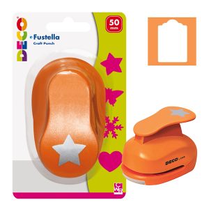 Fustella - motivo tag - dim. sagoma 50 mm - Deco - immagine 1