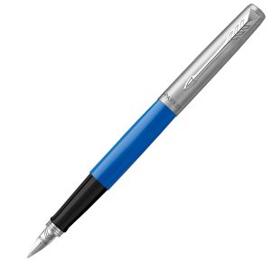 Penna stilografica Jotter Original - punta M - fusto blu - Parker - immagine 1