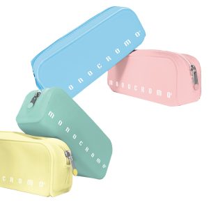 Bustina Monocromo - 80 x200 x 60 mm - silicone soft touch - colori assortiti pastel - Pigna - immagine 1