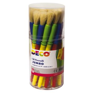Pennellotti Jumbo - Deco - barattolo 24 pezzi - immagine 1
