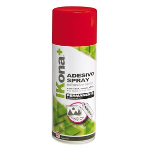 Adesivo spray - permanente - 400 ml - IKona+ - immagine 1