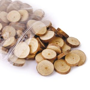 Fettine di legno naturale - CWR - conf. 100 pezzi - immagine 1
