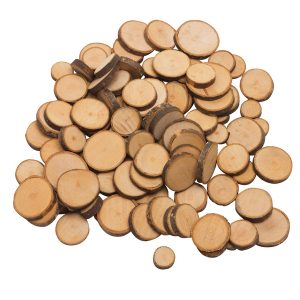 Fettine di legno naturale - CWR - conf. 100 pezzi - immagine 2