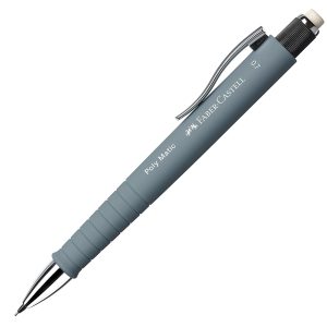 Portamine Poly Matic - mina 0,7 mm - fusto grigio - Faber-Castell - immagine 1