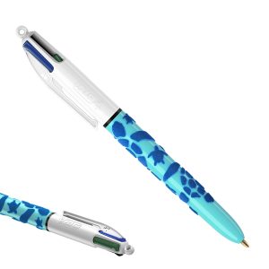 Penna sfera scatto multifunzione 4 Colours Velours - punta 1,0 mm - 4 colori - Bic - scatola 12 pezzi - immagine 4