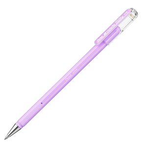 Roller gel Hybrid Milky - punta 0,8 mm - colori assortiti pastel - Pentel - astuccio 6 + 1 pezzi - immagine 2
