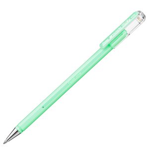 Roller gel Hybrid Milky - punta 0,8 mm - colori assortiti pastel - Pentel - astuccio 6 + 1 pezzi - immagine 5