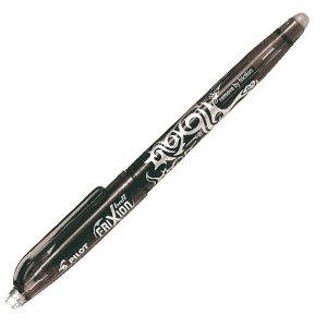 Penna a sfera Frixionball - punta 0,5 mm - nero - Pilot - immagine 1