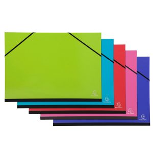 Cartella porta disegni con elastici Ideramama - A3 - colori assortiti - Exacompta - immagine 1