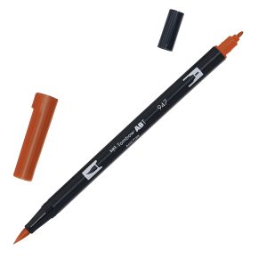 Pennarello Dual Brush N947 - burnt sienna - Tombow - immagine 1