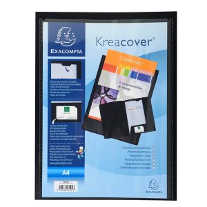 Cartella di presentazione Kreacover - in PP - 2 alette - colori assortiti - A4 - Exacompta - immagine 4