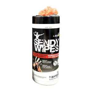 Salviette umidificate Sendy Wipes - in tubo - 17 x 20 cm - Nettuno - conf. 40 pezzi - immagine 1