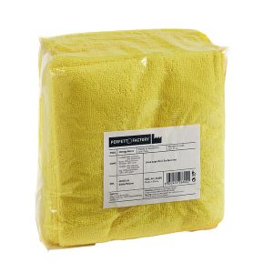 Panni microfibra Ultrega - 40 x 40 cm - giallo - Perfetto - pack 10 pezzi - immagine 1