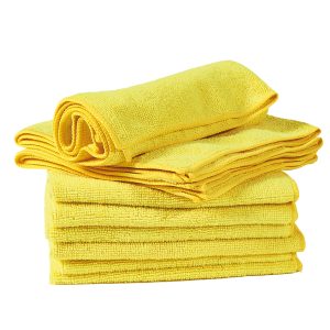 Panni microfibra Ultrega - 40 x 40 cm - giallo - Perfetto - pack 10 pezzi - immagine 2