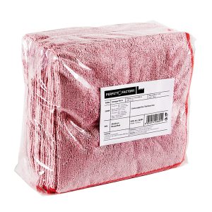Panni microfibra Ultrega - 40 x 40 cm - rosso - Perfetto - pack 10 pezzi - immagine 1