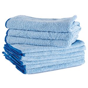 Panni microfibra Ultrega - 40 x 40 cm - azzurro - Perfetto - pack 10 pezzi - immagine 3