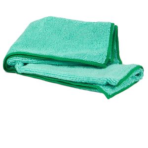 Panni microfibra Ultrega - 40 x 40 cm - verde - Perfetto - pack 10 pezzi - immagine 2