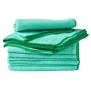 Panni microfibra Ultrega - 40 x 40 cm - verde - Perfetto - pack 10 pezzi - immagine 3