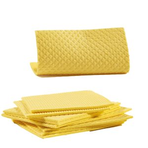 Pannospugna Aquos - 18 x 20 cm - giallo - Perfetto - pack 10 pezzi - immagine 1