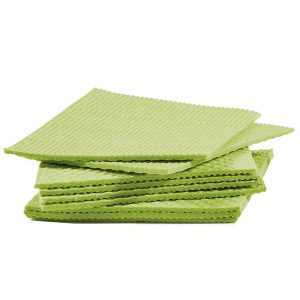 Pannospugna Aquos - 18 x 20 cm - verde - Perfetto - pack 10 pezzi - immagine 1