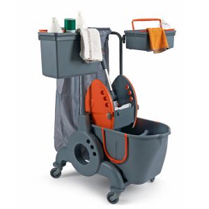 Carrello per pulizie professionali Giotto - 25 L - 74 x 90 x 100 cm - PerfettoFactory - immagine 2