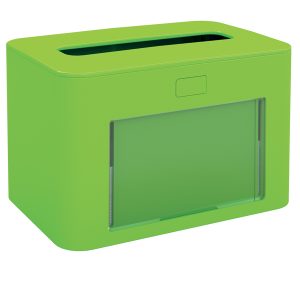 Dispenser personalizzabile - per tovaglioli interfogliati - verde - Papernet - immagine 1