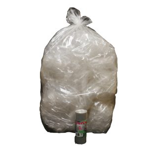 Sacchi - 70 x 110 cm - 110 L - 22 micron - trasparente neutro - Rolsac - conf. 10 pezzi - immagine 1