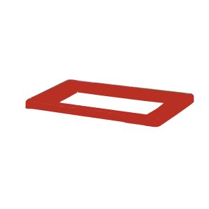 Coperchio per contenitore Bob Color - 20x2 cm - rosso - Medial International - immagine 1
