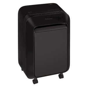 Distruggidocumenti LX-211 - a microframmenti - nero - Fellowes - immagine 1